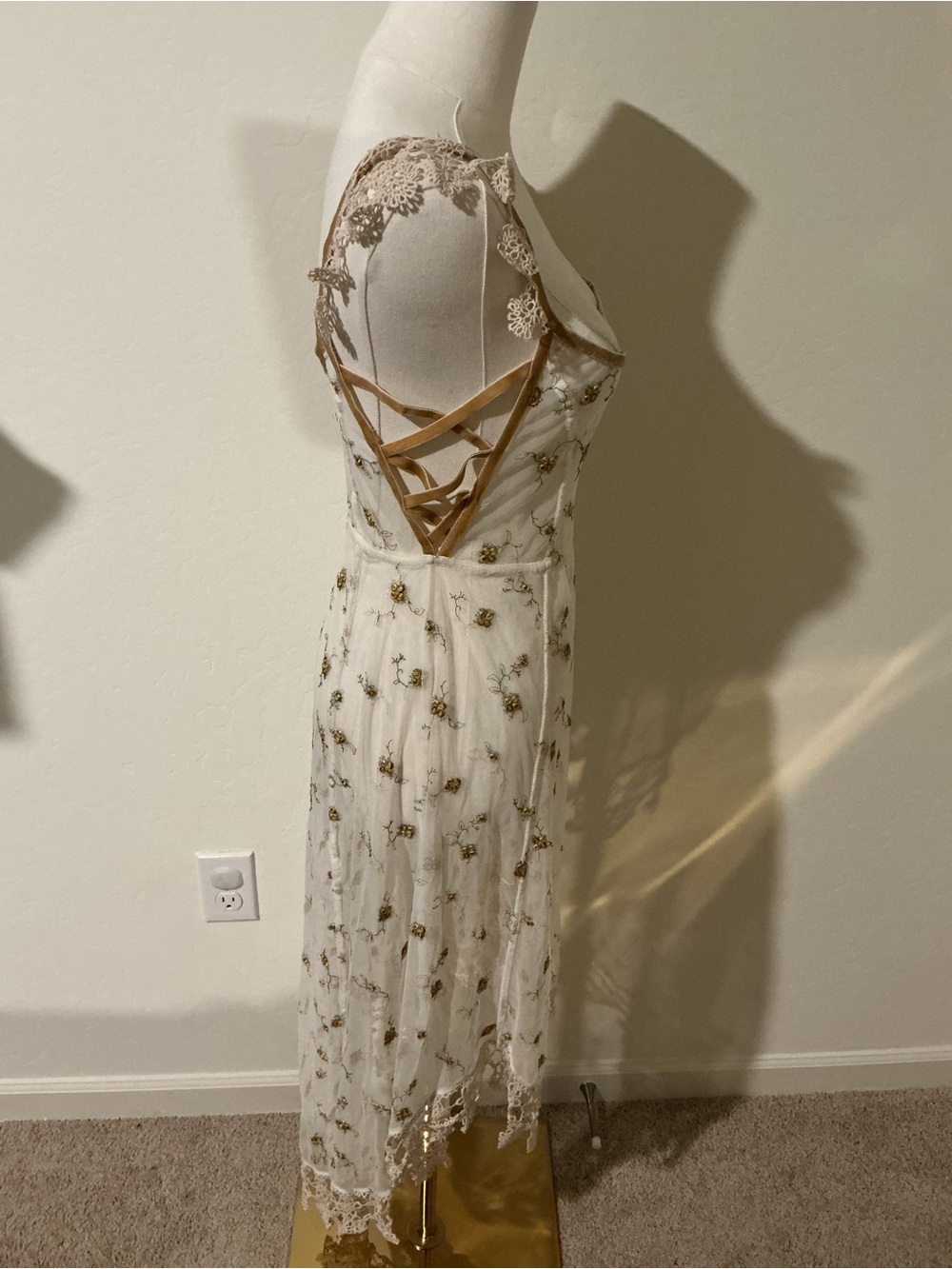 Intimately Free People floral midi sheer dress - Picture 5 of 9
